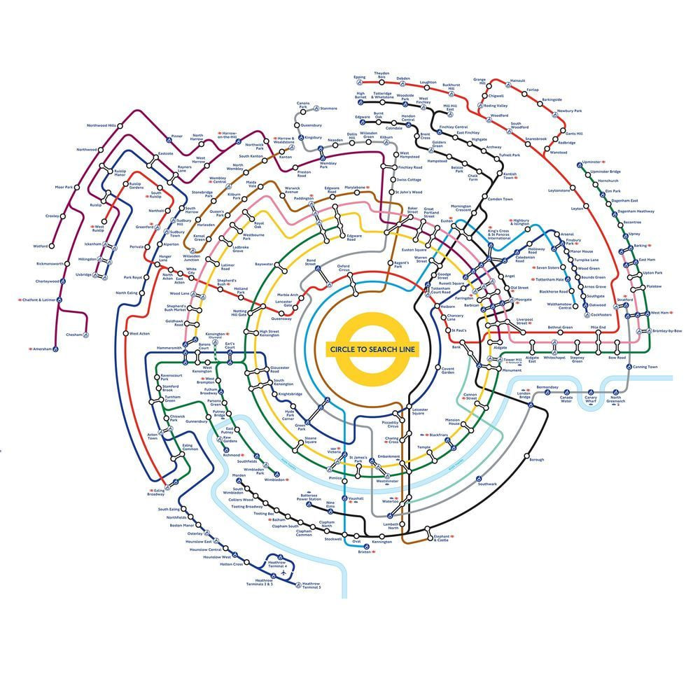 Samsung once redesigned the London Underground map