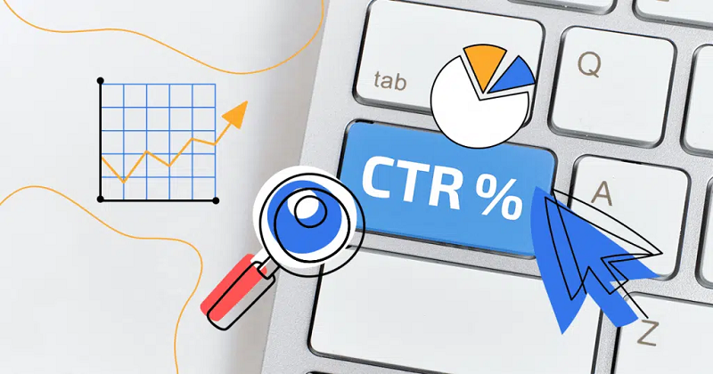 CTR (Click-Through Rate) is an important indicator in Google Ads and Facebook Ads.