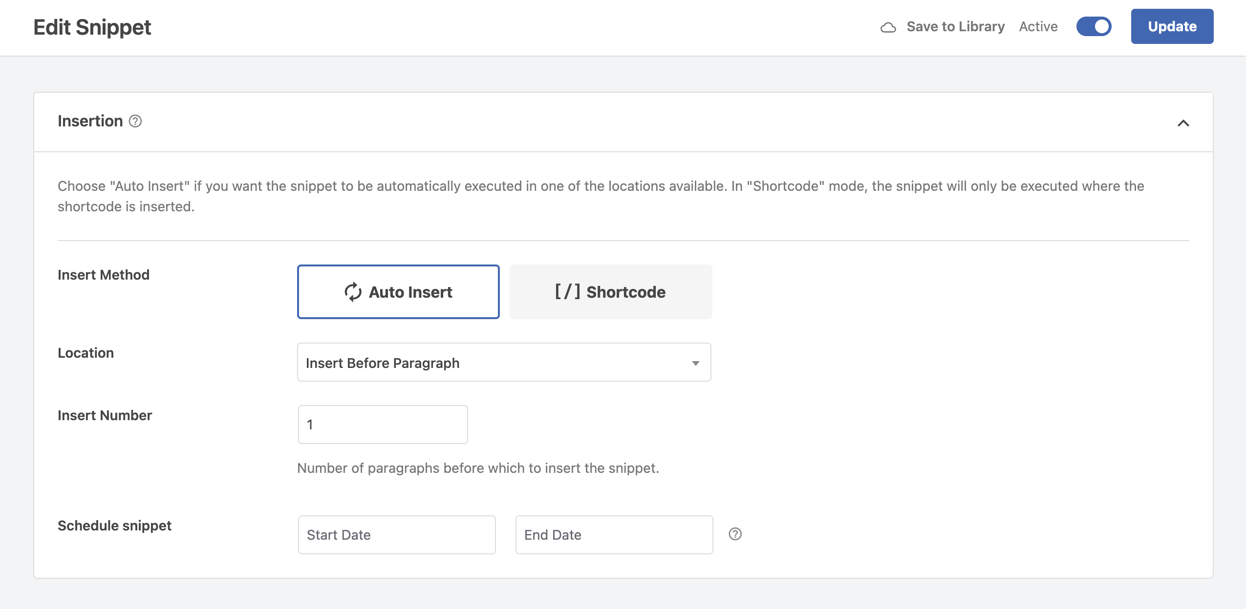 Position of displaying article table of contents on mobile