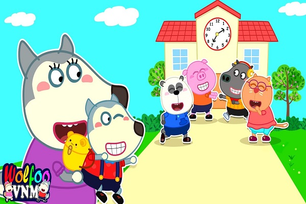 Watching Wolfoo cartoons helps children develop better language