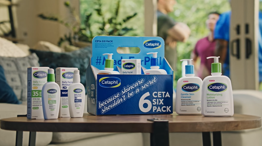 Unique product packaging design of Cetaphil