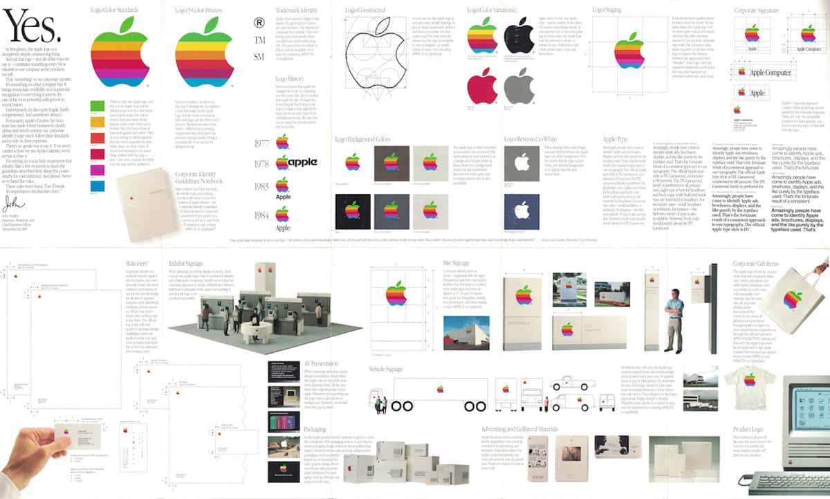 Apple Corporate Identity Guidelines Graphic Standards Manual