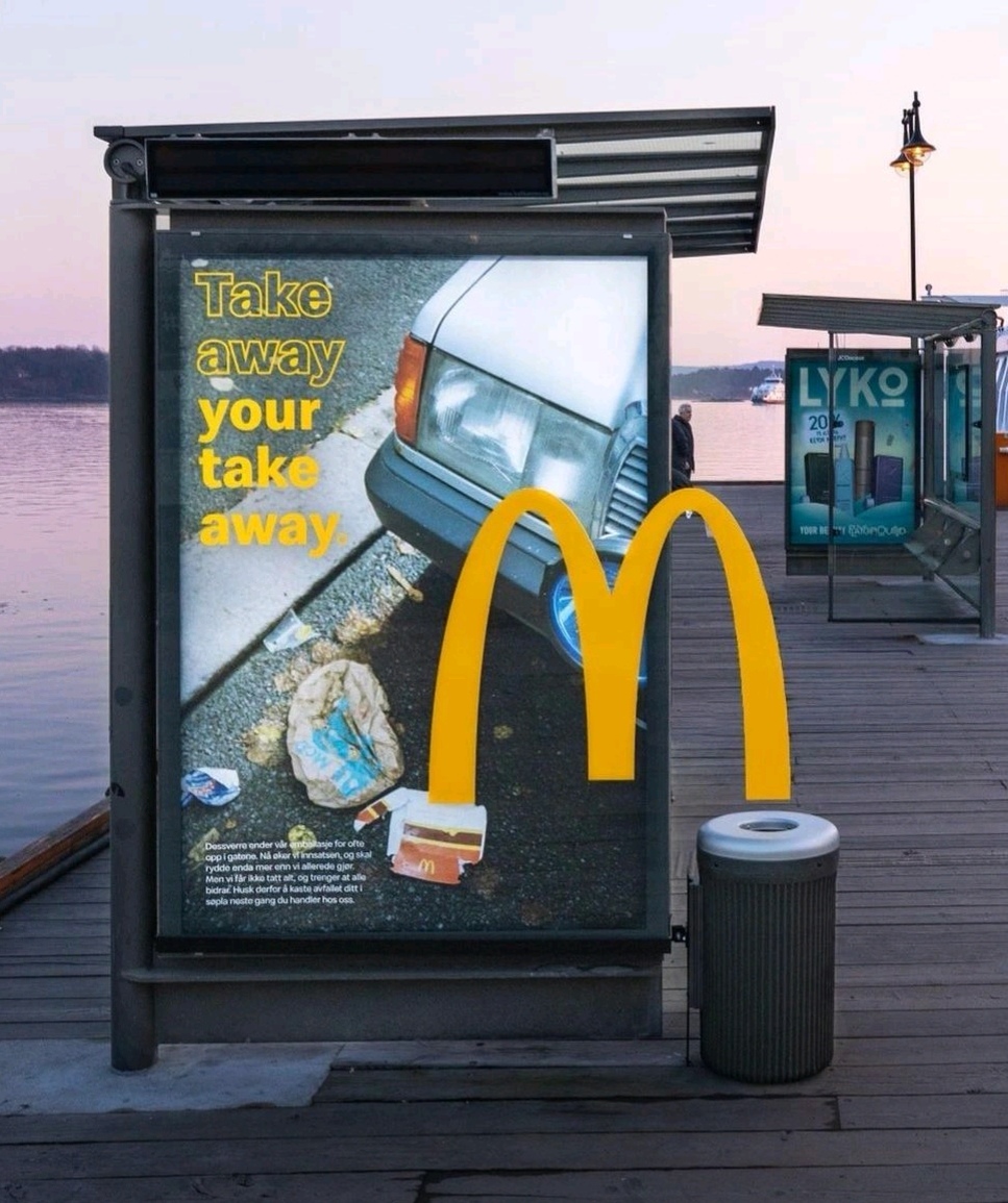 Deal with the Trash - McDonal's Sweden, Get great deals while taking care of the environment! Photo-3