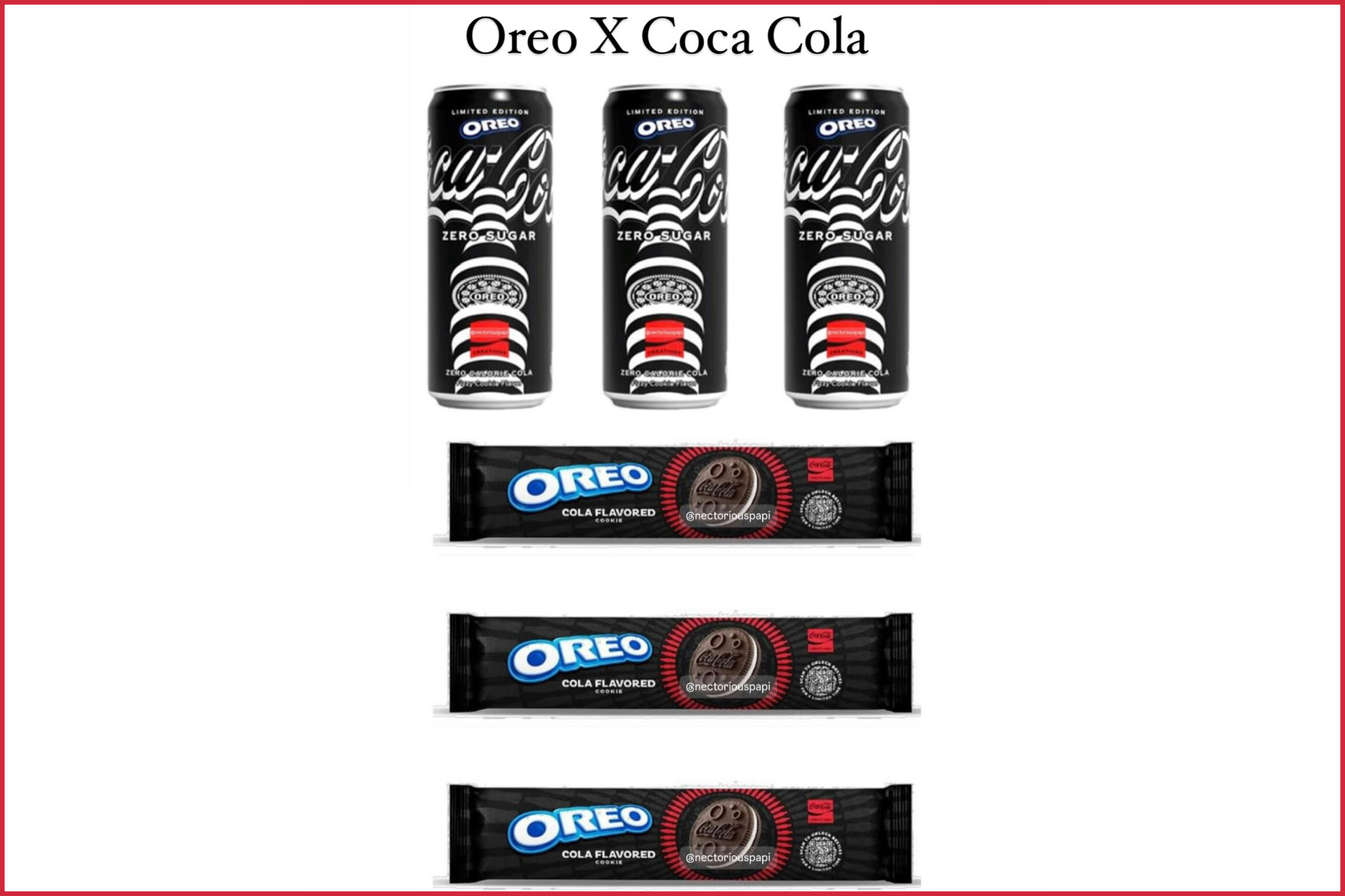 Oreo x Coca Cola