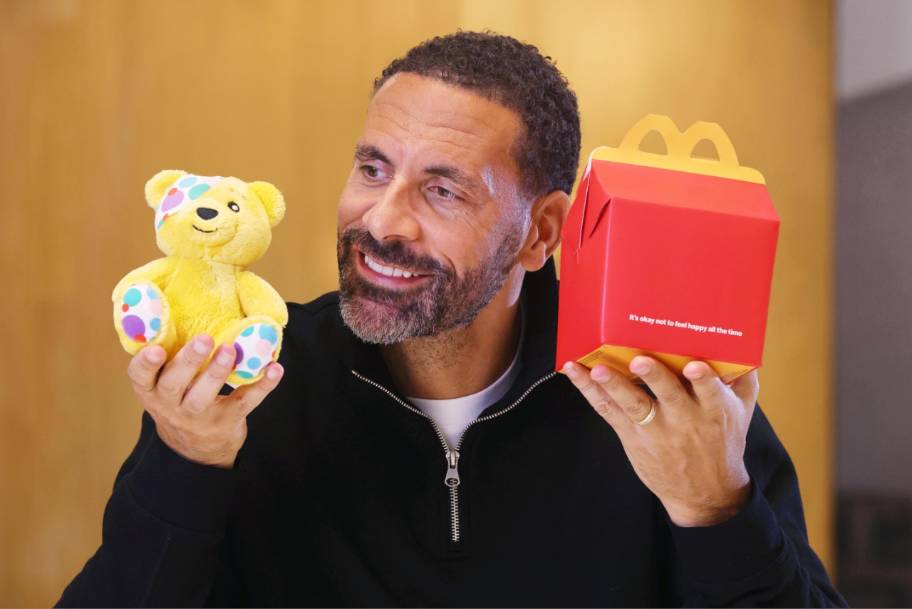 Rio Ferdinand joins McDonald's in meaningful campaign The Meal