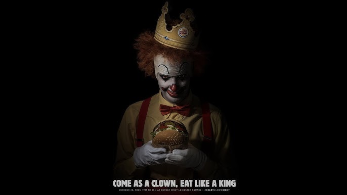 Burger King: #ScaryClownNight