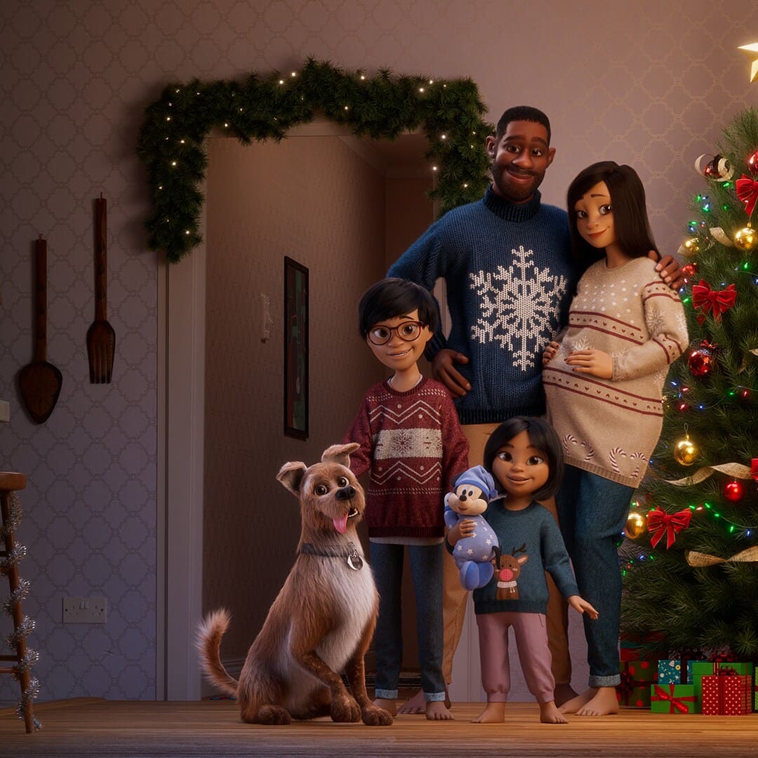 'From Our Family To Yours' is Disney's special Christmas marketing campaign