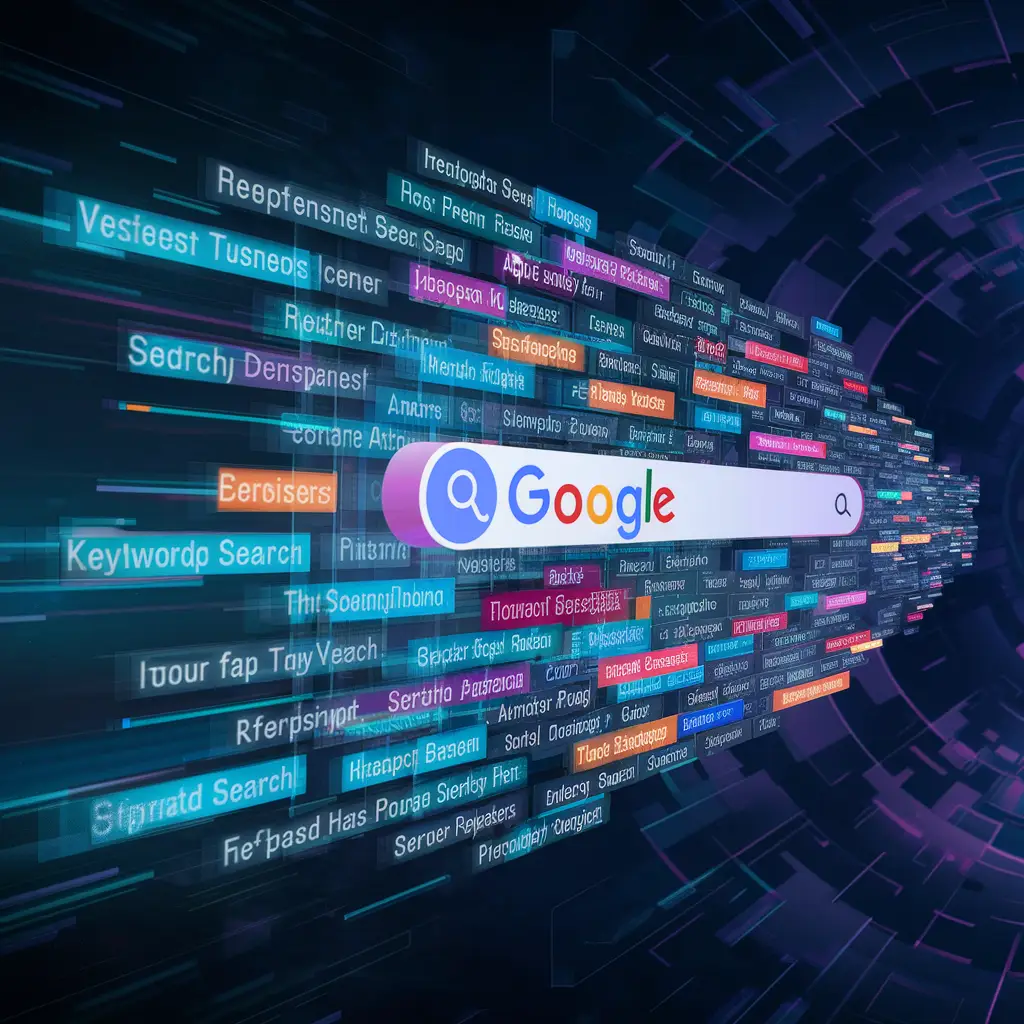 Search for keywords using Google Suggest