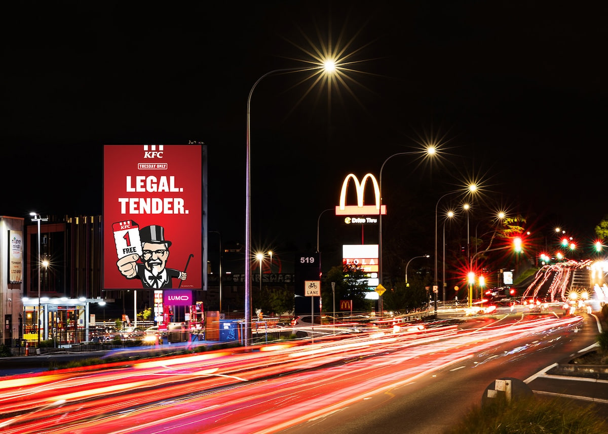 KFC lets people use fake money to buy real chicken at stores in New Zealand