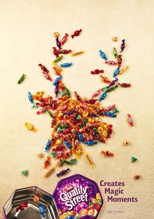 Qualiy Street breaks new ground with Print Ads featuring reindeer images