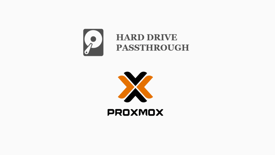 Proxmox HDD Passthrough