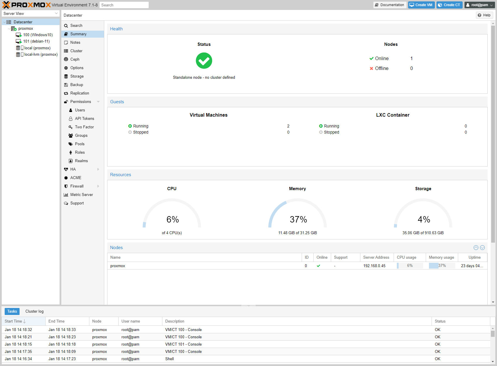 Guide Proxmox VE