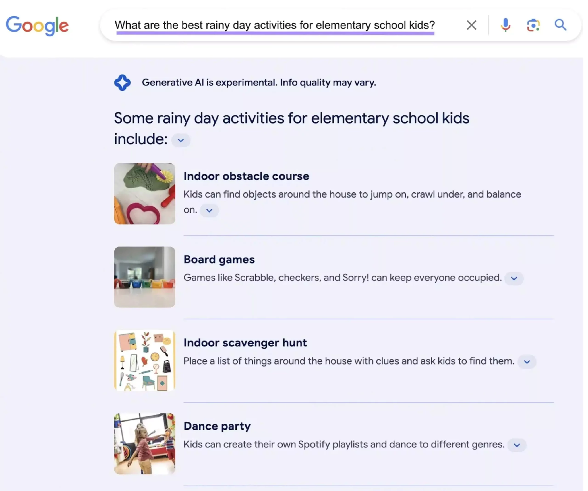 Learn about Google Search Generative Experience (SGE)