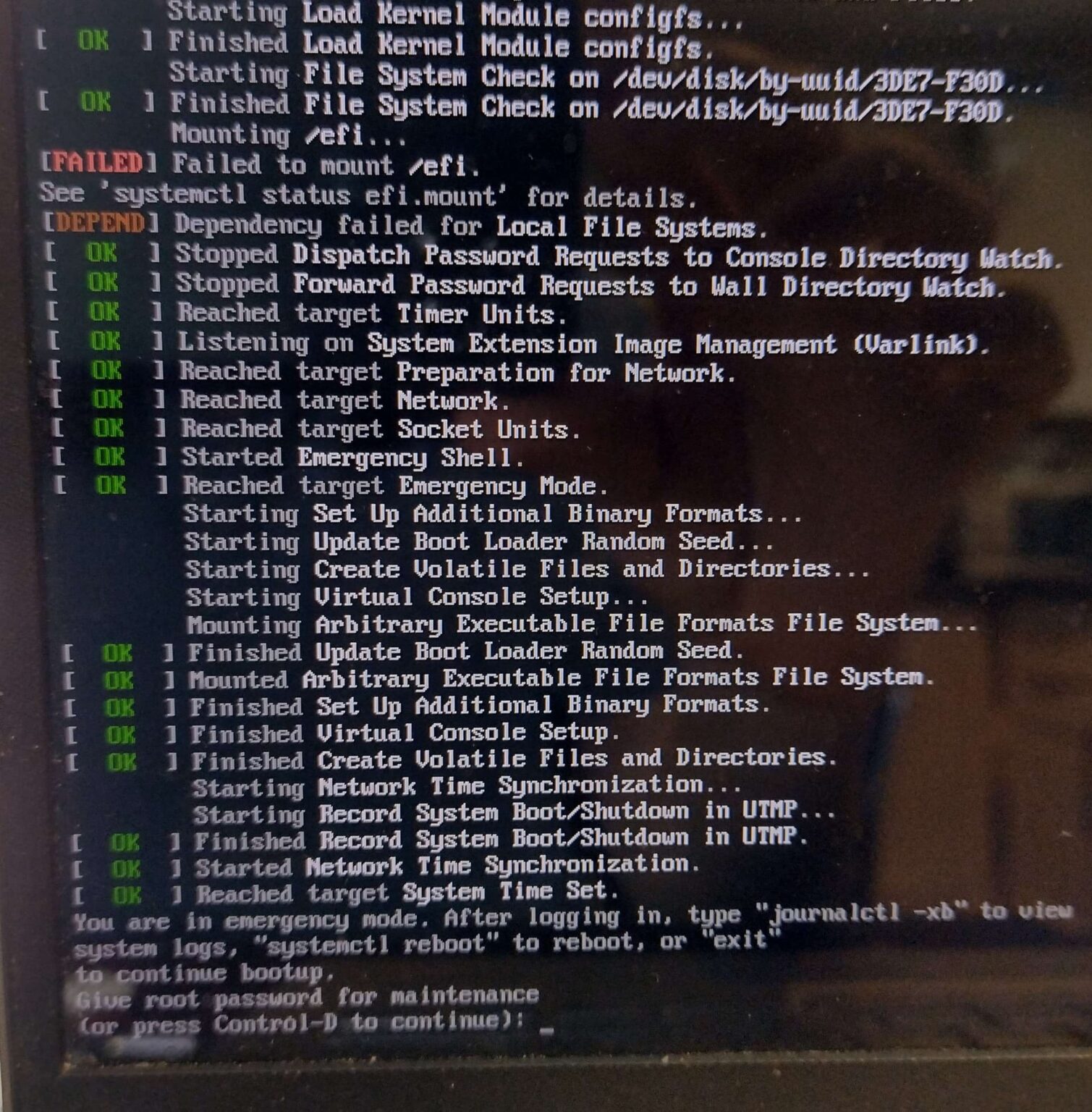 EndeavouOS Cannot Boot